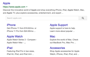 Apple Structured Schema Example